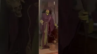 Spirit Halloween Head Shrinker Witch Retired Halloween Animatronic No Box 