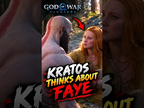 Kratos Remembers Faye 💔 | God of War Ragnarök #Shorts #godofwar #kratos #faye