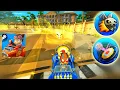 Download Lagu Trampoline Vs Death Bat Power Up | Beach Buggy Racing 2 PC | 10 LAP in Tropic De Coco Race Track