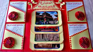 الحضارة الصينية مشروع الوحدة الاولى المستوى السادس حضارات كونية 