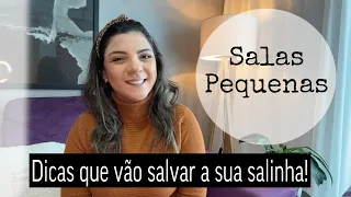 Decoração para salas pequenas!