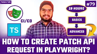 Playwright TypeScript How to Create PATCH API Request End to End API Testing in Playwright