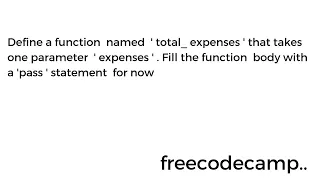 Learn Lambda Functions by Building an Expense Tracker Python Beta Cert Step 10