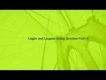 LogIn and Logout Using Session Part 3