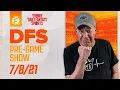 MLB DRAFTKINGS FANDUEL DFS STRATEGY REVIEW 21 - DFS PRE-GAME SHOW
