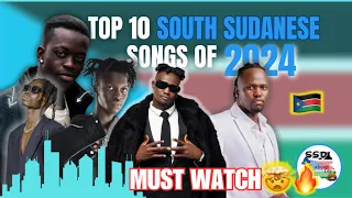 TOP 10 SOUTH SUDANESE SONGS OF 2024 MUST WATCH SSD RAPCITY  TOP 10 SOUTH SUDANESE SONGS OF 2024 MUST WATCH SSD RAPCITY