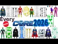 Every Mattel 2026 DC Comics Core Comparison List