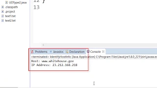 Java - Identify Host IP Address