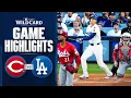 Reds vs Dodgers NL Wild Card Game 1 Highlights 25 MLB Highlights