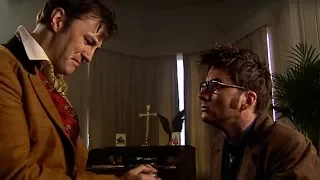 flashbacks of an encounter with the cybermen the next doctor doctor who