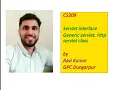CS309 Servlet Interface Generic servlet http servlet class by Ravi Kumar GPC DUNGARPUR