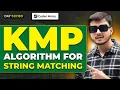 Lecture 43 String Matching KMP Algorithm