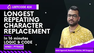 LeetCode 424 Longest Repeating Character Replacement Sliding Window Explained Simply