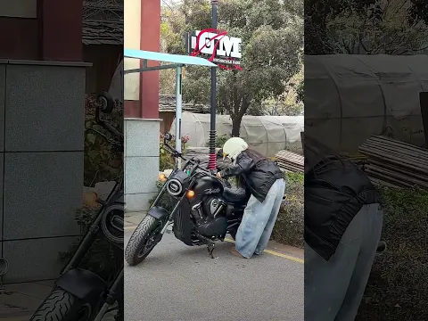 She did it 🤭😅🥰 #viral #funny #motovlog #trending #top #motorcycle #bike #bikelover #shorts