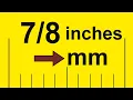 How to Convert Inch to Millimeters