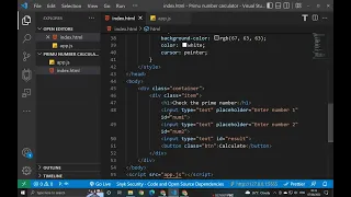 Prime number with javascript How to make prime number checker with JavaScript HTML CSS