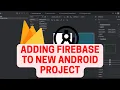 Connect App to Firebase Android Studio Firebase Course JAVA