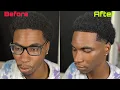 BARBER AFRO TAPER TUTORIAL QueBeamz