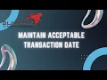 SQL Accounting system - Maintain Acceptable Transaction Date