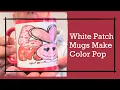 White Patch Sublimation Mugs
