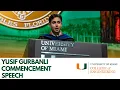 Yusif Gurbanli Commencement Speech Spring 2026