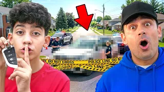 Stealing My Brother s New Car Prank with Jason