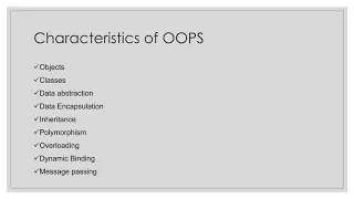 Ch-6 BASIC CONCEPTS OF OOPS