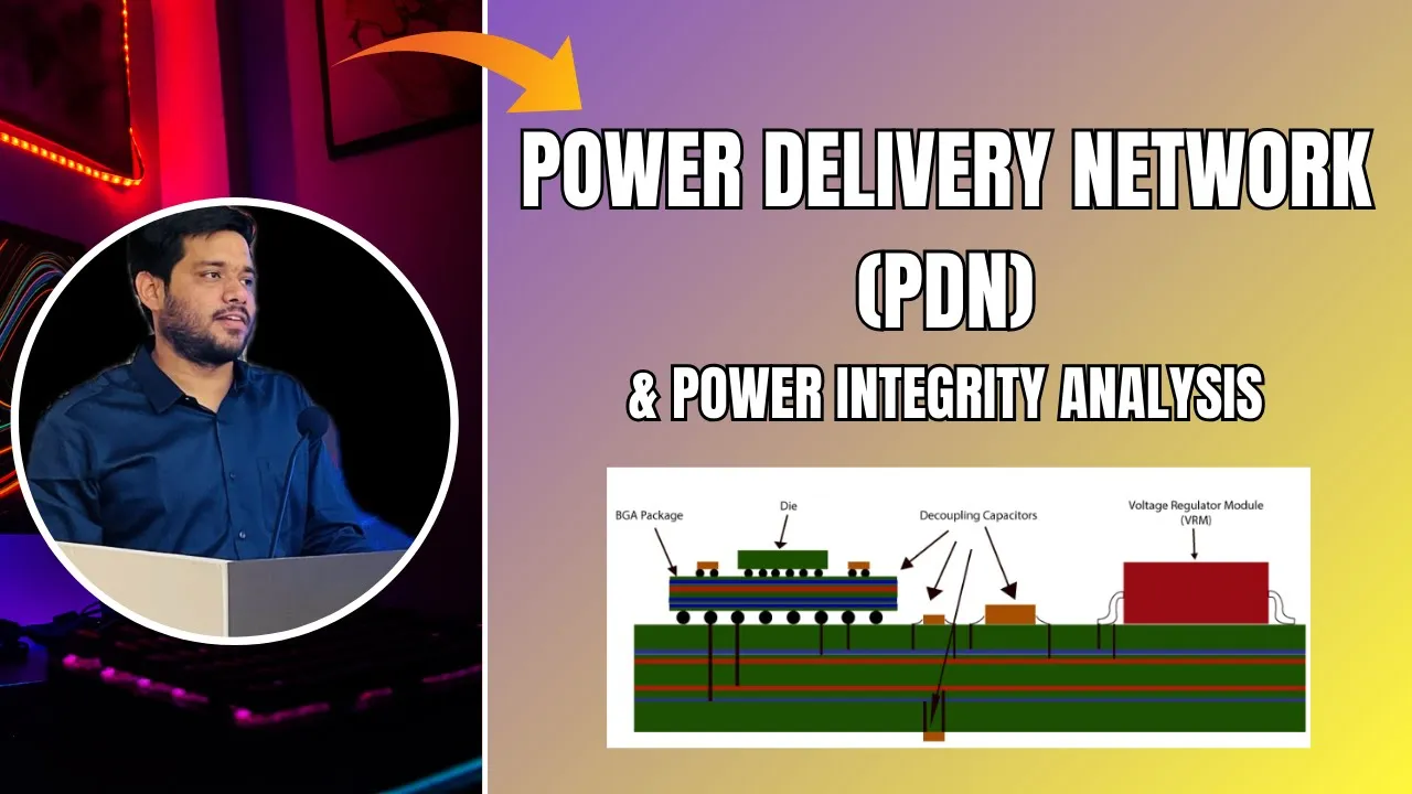 Power Delivery Network  basics| VRM | Decaps | Power Planes