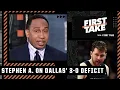 Stephen A describes what the Warriors 3-0 lead reveals about the Mavericks First Take