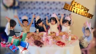 mubina 2 yoshda happy birthday mubina