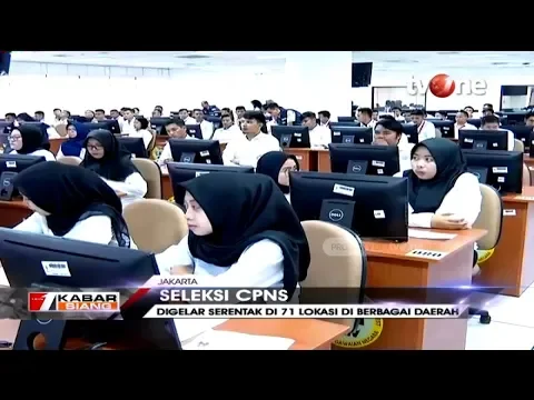 32 Ribu Peserta Ikuti Seleksi Kompetensi Dasar CPNS di Hari Pertama
