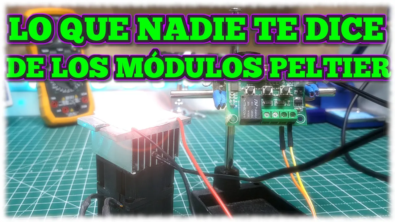 Lo que NADIE TE DICE de los módulos Peltier
