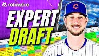 REAL Expert Fantasy Baseball Draft LIVE Watch Us Pick