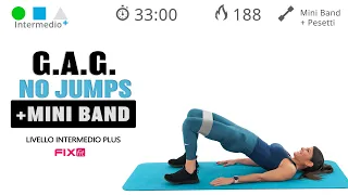 Allenamento GAG Con Mini Band: Gambe e Glutei In 33 Minuti