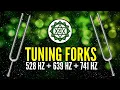You Won t Believe How 528 Hz 639 Hz 741 Hz Tuning Forks Unblock Your Middle Chakras