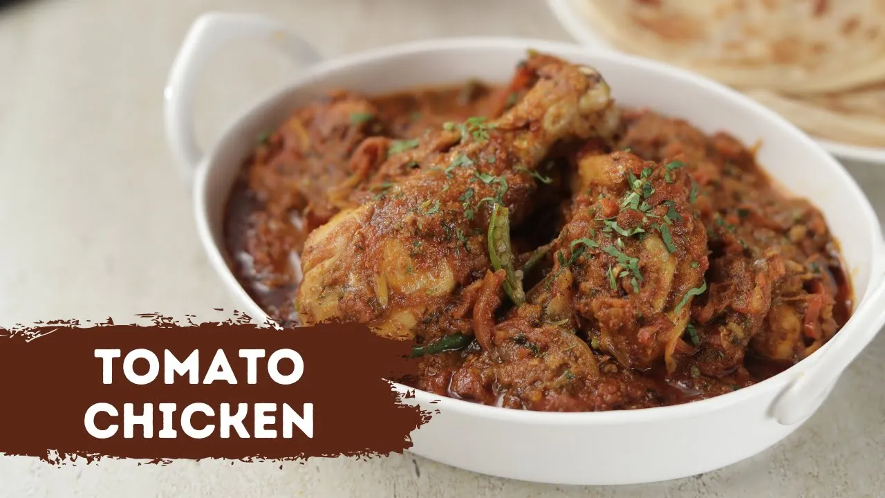 Tomato Chicken             Chicken Curry   Sanjeev Kapoor Khazana