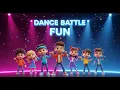 Download Lagu Dance Battle Fun | Official Kids Pop Lyrics Video 2025 | Fun Cartoon Music for All Ages