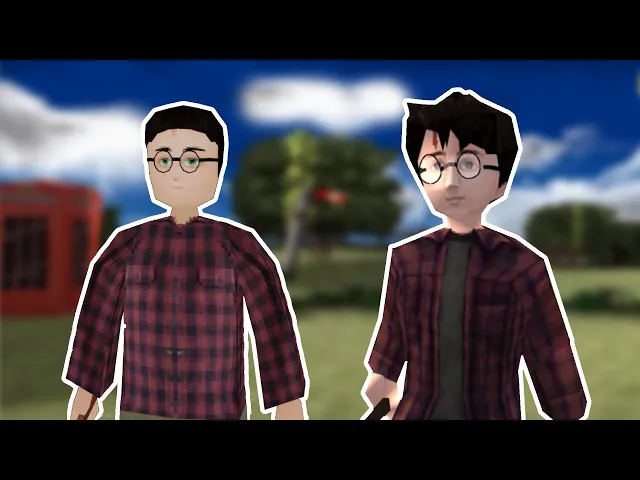I remade PS1 Harry Potter !