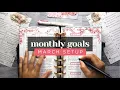 GOAL SETTING 2026 March Monthly Goals Setup for Productivity and Success