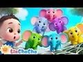 Download Lagu One Elephant Went Out To Play | Learn Numbers Song | Nursery Rhymes \u0026 Kids Songs | LiaChaCha