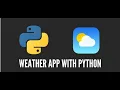 Q3 GIAIC Build a Weather App with Python Streamlit Real-Time Weather Updates