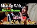 Pattaya Thai MASSAGE ASMR Thai Foot massage street pattaya So funny Girl