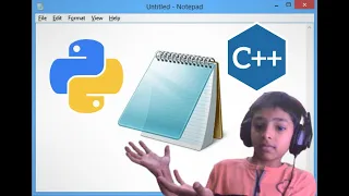 How To Code And Run Python And C Using Notepad