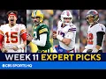 Picks for EVERY BIG Week 11 NFL Game Picks to Win Best Bets MORE CBS Sports