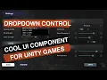 Unity UI Series Part 2 - How To Design Dropdown Menu In Unity
