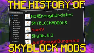 The History Of Skyblock Mods - Sbe Sba and Hael9