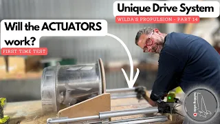 Testing the Actuators | Propulsion Series Part 14 | S03E57 | Building Wilda