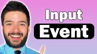 Dynamic Forms with JavaScript Input Event in 1 Minute