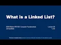 What is a Linked List Introductory C Programming for ECE at University of Toronto