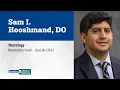 Dr Sam Hooshmand neurologist
